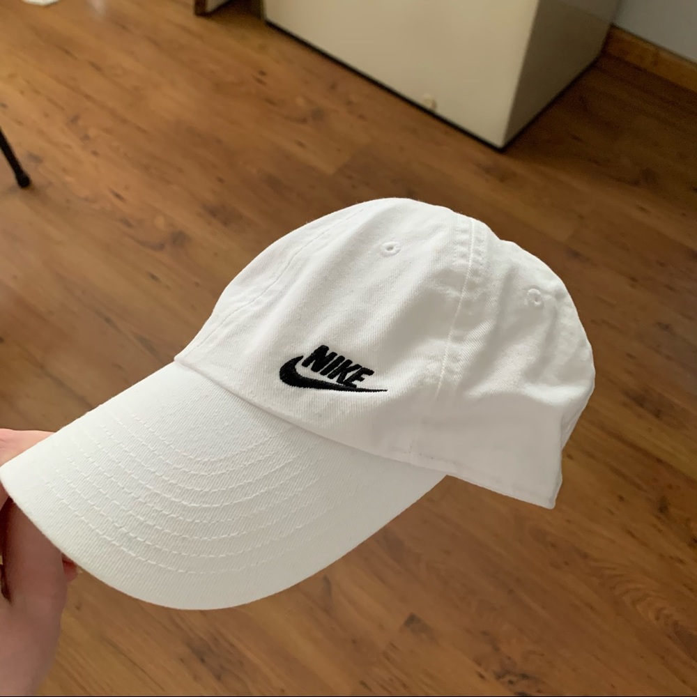 White Nike Hat